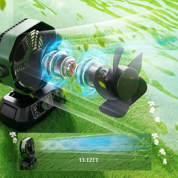 TornadoFlow™ 8-Speed Portable Fan