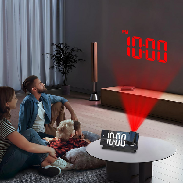 Smart LED Projection Alarm Clock