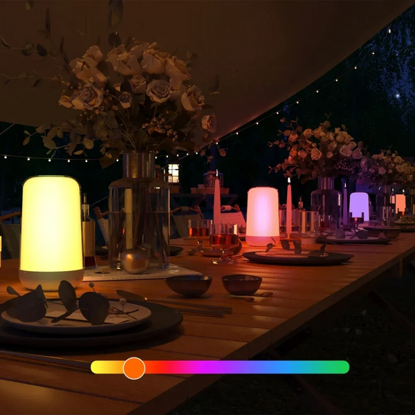 Smart RGB Touch Lamp – App Controlled Color Changing Light