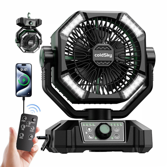 TornadoFlow™ 8-Speed Portable Fan